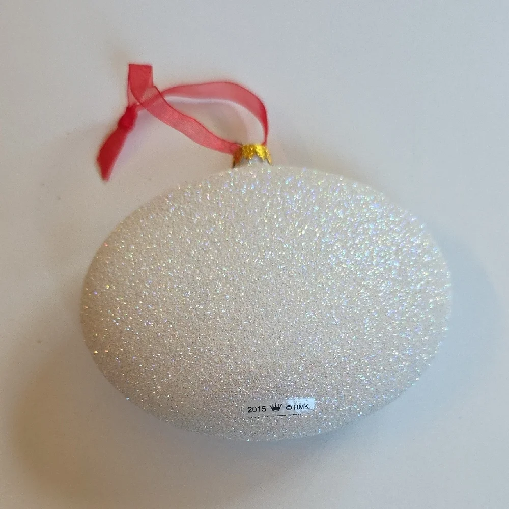 Hallmark Ornament - 2015 A Homecoming Of The Heart Ornament with Red Ribbon